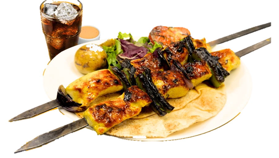 Menú Brocheta de Pollo