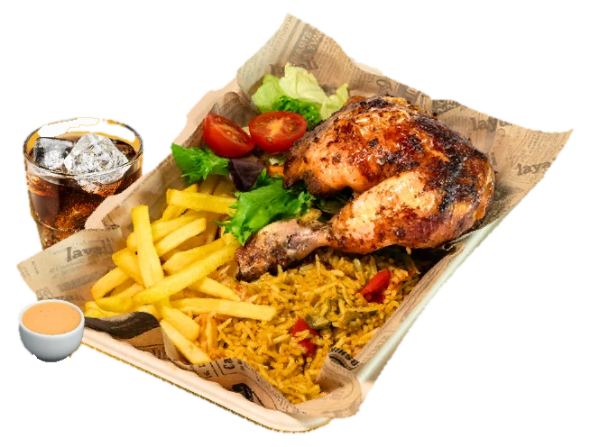 Menú Combo Cuarto Pollo Pechuga
